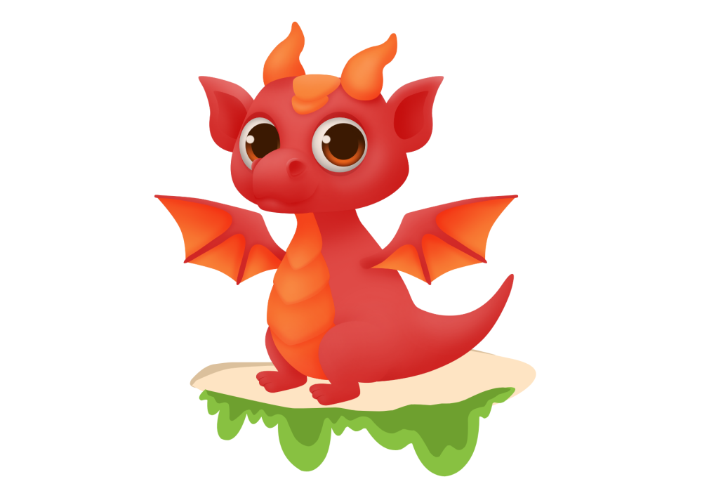🐲 Dračia nora - Farba produktu - Dúhová - Ružová, Oranžová [R6/2]