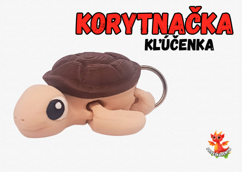 Korytnačka - kľúčenka