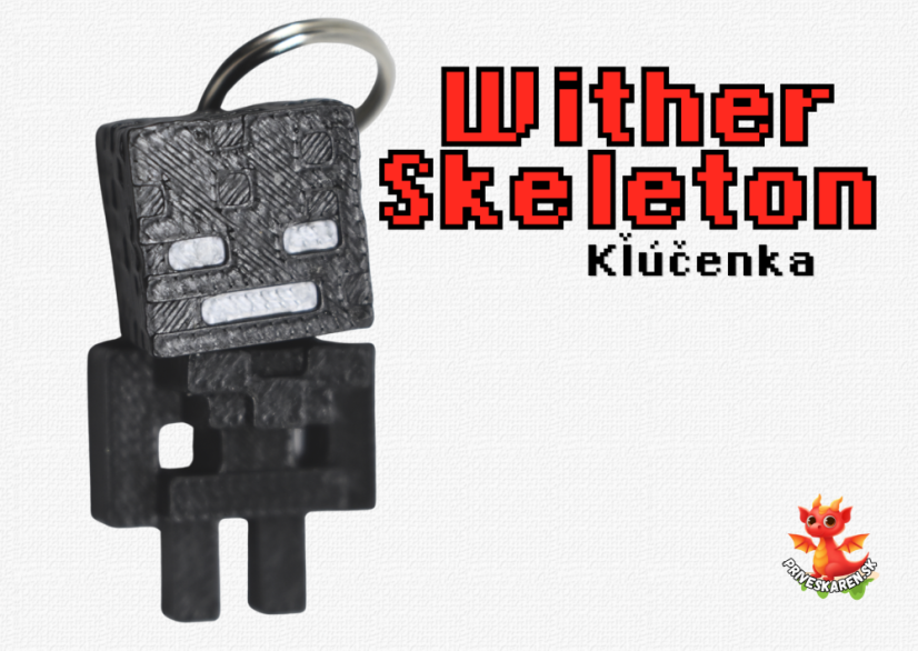 Wither Skeleton - kľúčenka