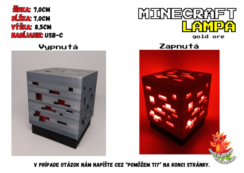 MC Redstone ore Lamp