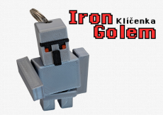 Iron Golem - kľúčenka