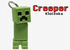 Creeper - kľúčenka
