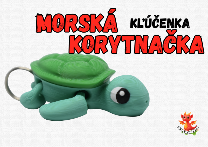 Morská korytnačka - kľúčenka