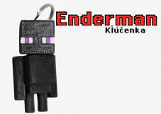Enderman - kľúčenka
