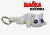 Mačka (Biela) - kľúčenka