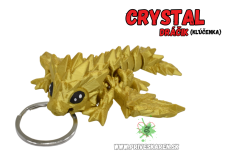 Crystal dráčik (kľúčenka)