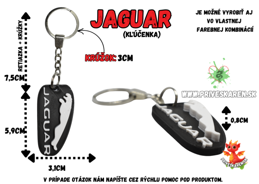 Jaguar (kľúčenka)