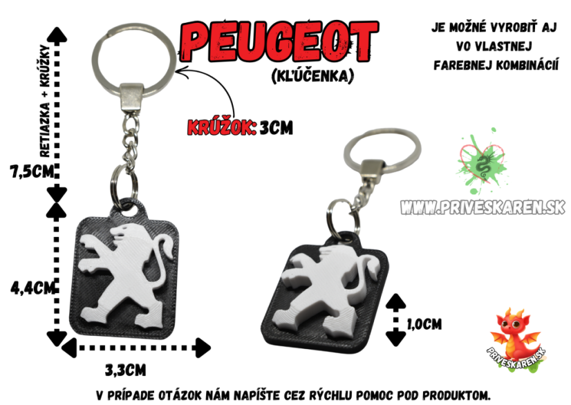 Peugeot (kľúčenka)