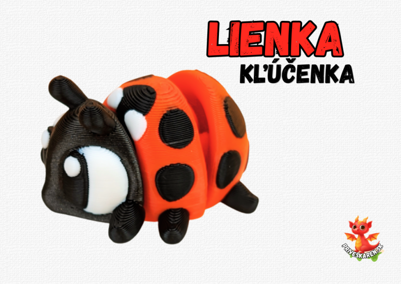 Lienka - kľúčenka