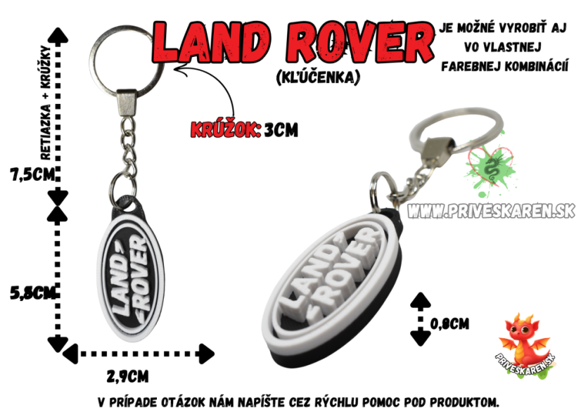 Land Rover (kľúčenka)
