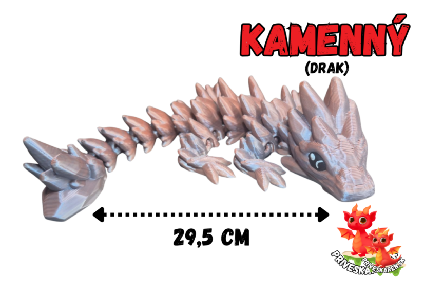 Kamenný (drak) - Farba produktu: 2