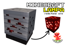 MC Redstone ore Lamp