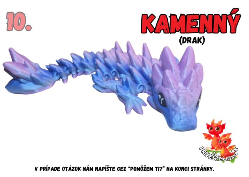Kamenný (drak) - Farba produktu: 5
