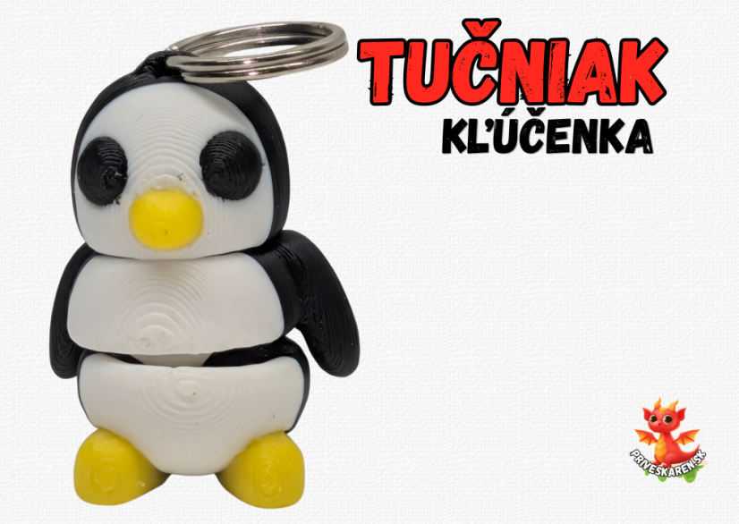 Tučniak - kľúčenka