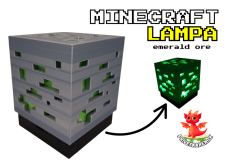 MC Emerald ore Lamp