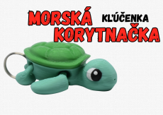 Morská korytnačka - kľúčenka