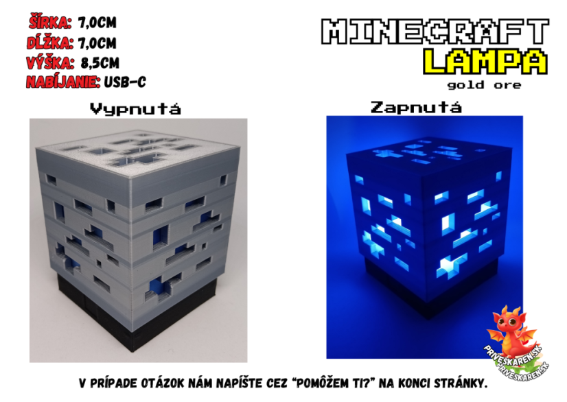 MC Diamond ore Lamp
