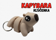 Kapybara - kľúčenka