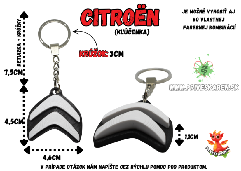 Citroën (kľúčenka)