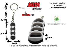 Audi (kľúčenka)