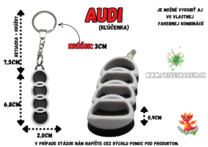 Audi (kľúčenka)