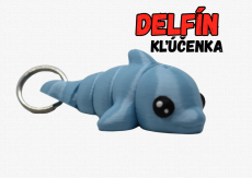Delfín - kľúčenka