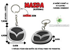 Mazda (kľúčenka)