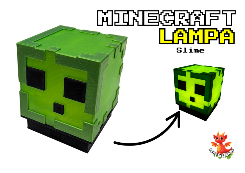 MC Slime Lamp
