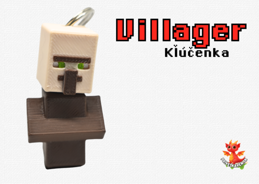 Villager - kľúčenka