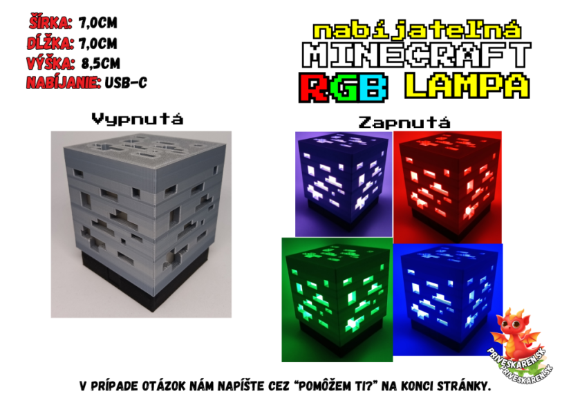 MC RGB Lampa